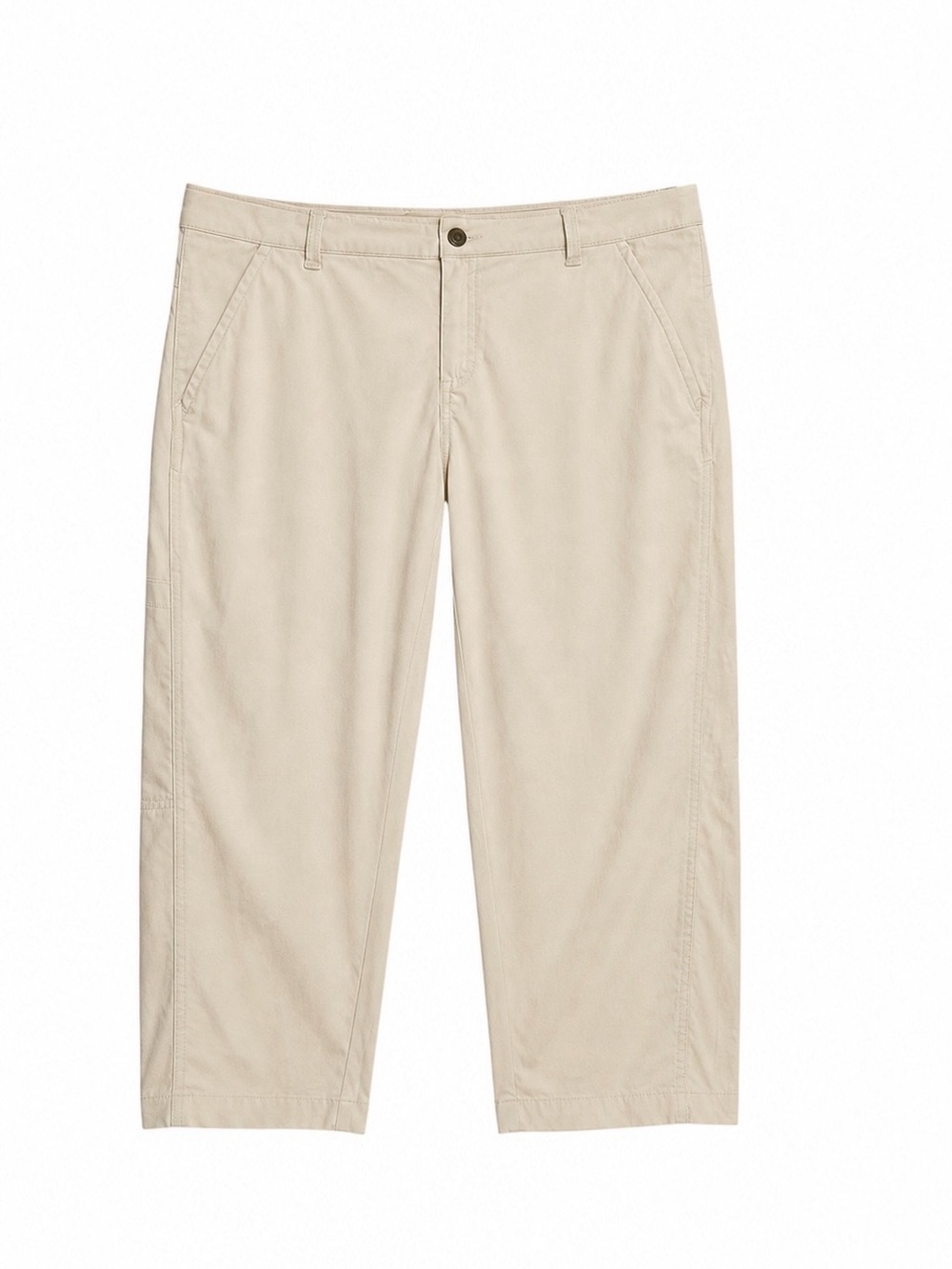 Royal Robbins Khaki Crop Pants Size 10 Lightweight Outdoor Travel Hiking